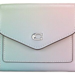 Coach Small Multicolor Leather Wallet